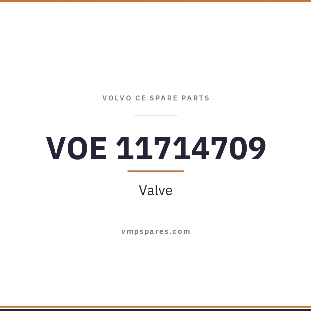 VOE 11714709 – Valve
