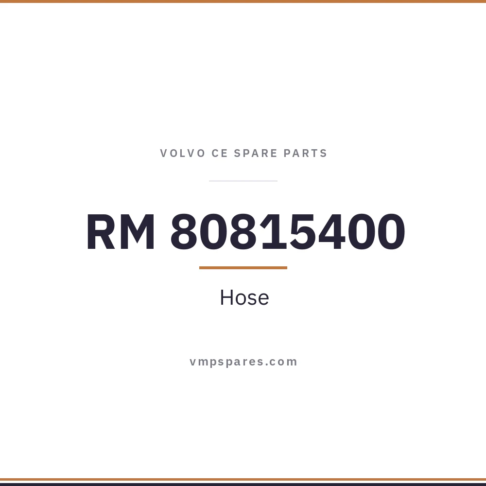 RM 80815400 – Hose