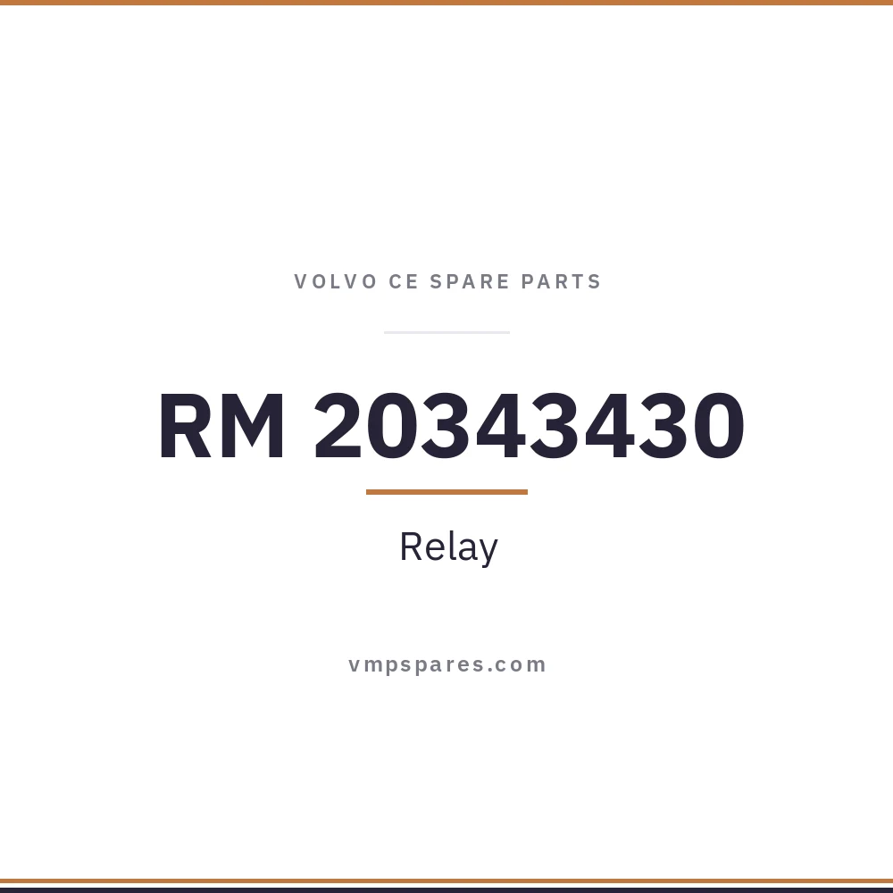RM 20343430 – Relay