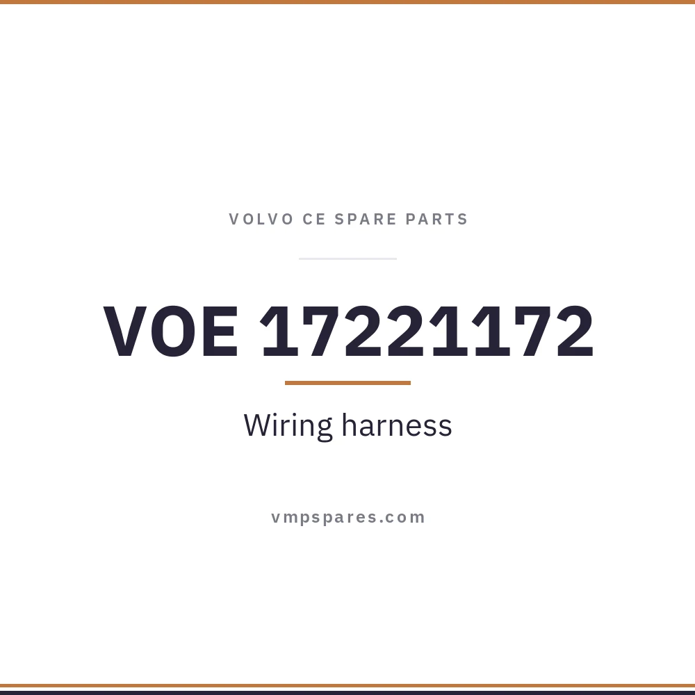 VOE 17221172 – Wiring harness