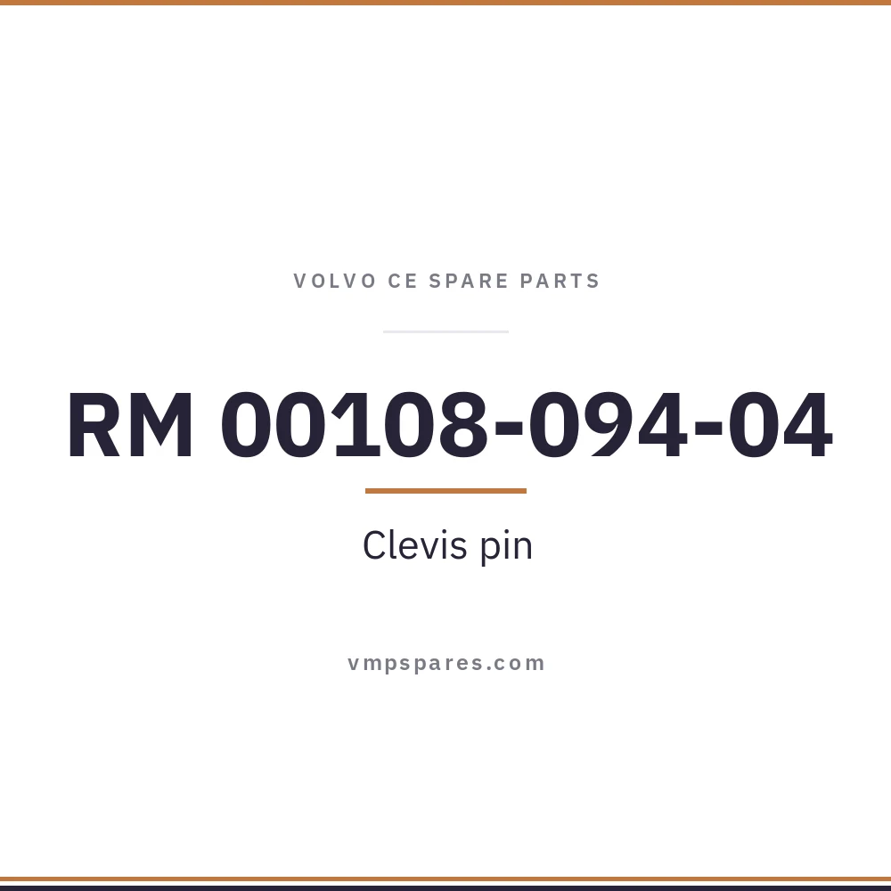 RM 00108-094-04 – Clevis pin