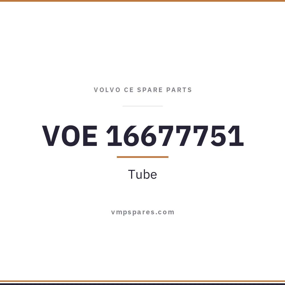 VOE 16677751 – Tube
