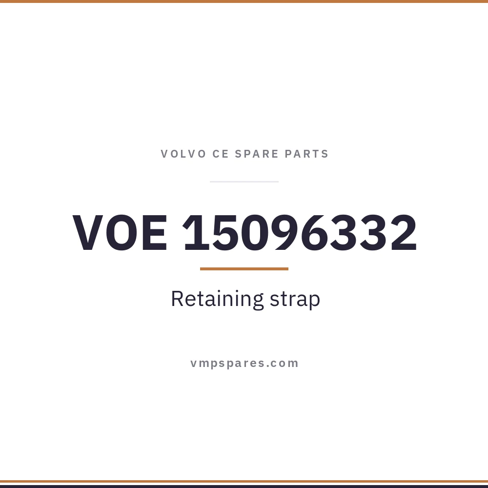 VOE 15096332 – Retaining strap
