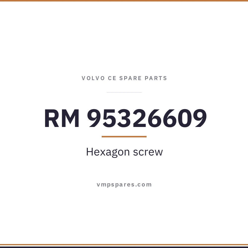 RM 95326609 – Hexagon screw