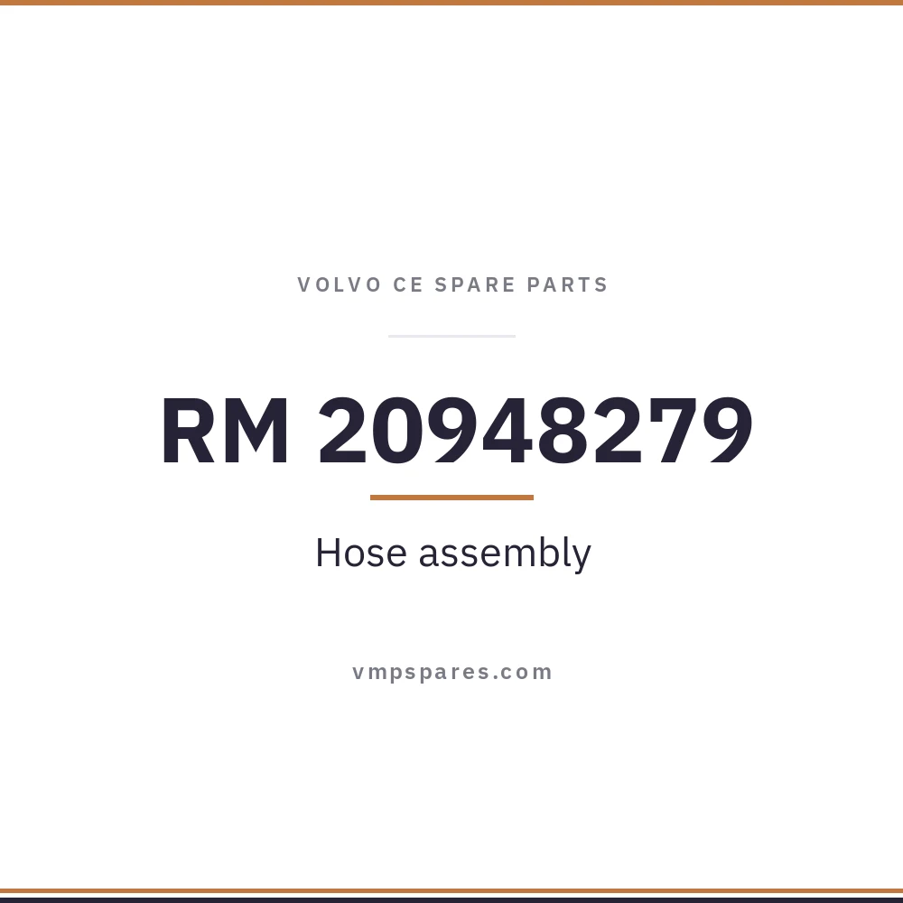 RM 20948279 – Hose assembly