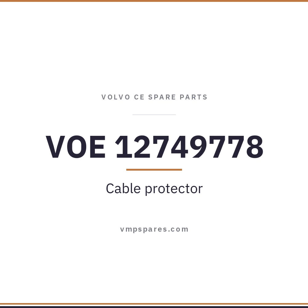 VOE 12749778 – Cable protector
