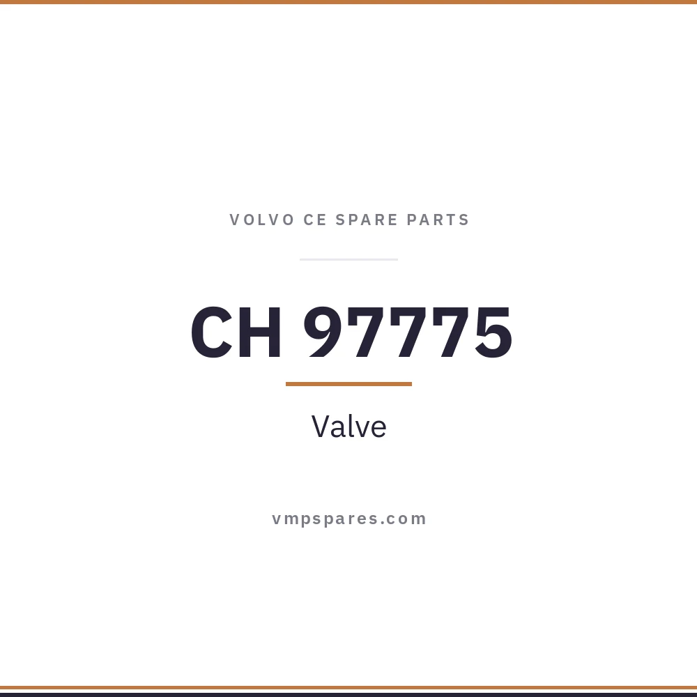 CH 97775 – Valve
