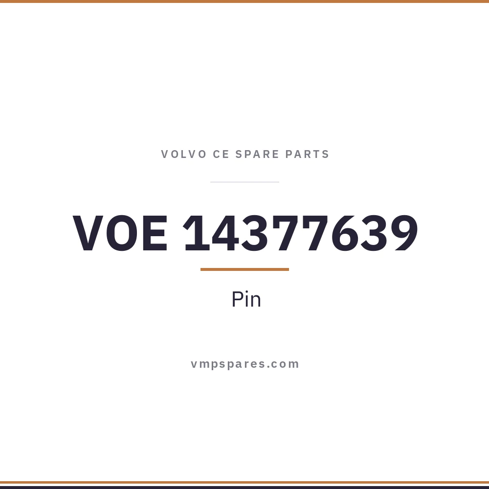 VOE 14377639 – Pin