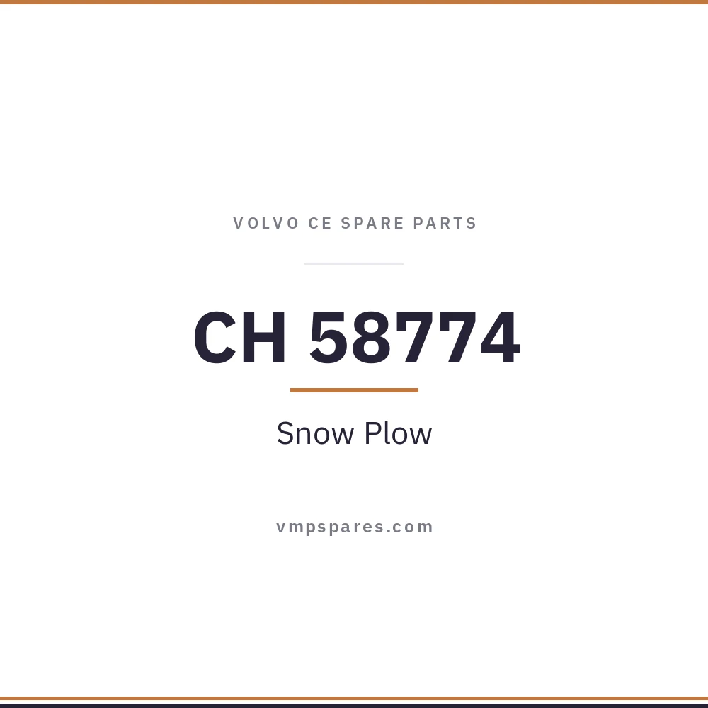 CH 58774 – Snow Plow