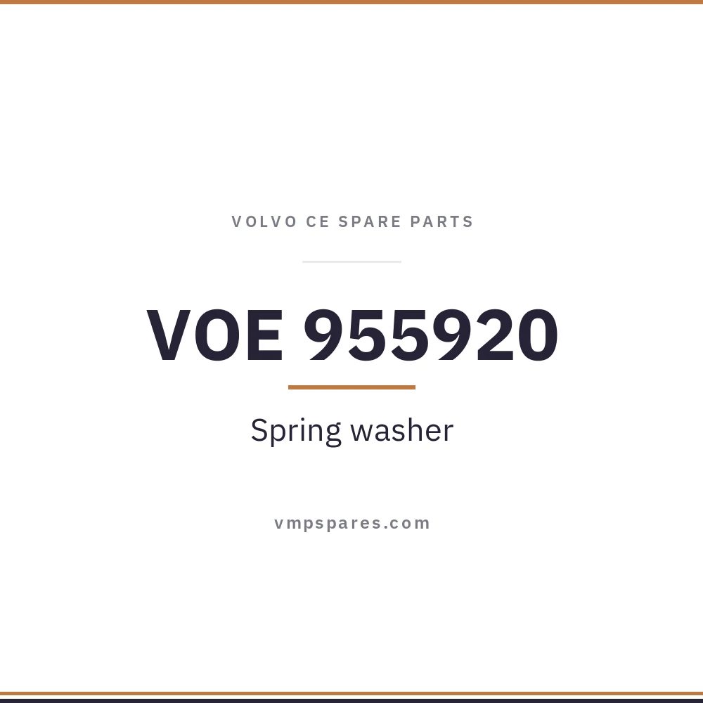 VOE 955920 – Spring washer