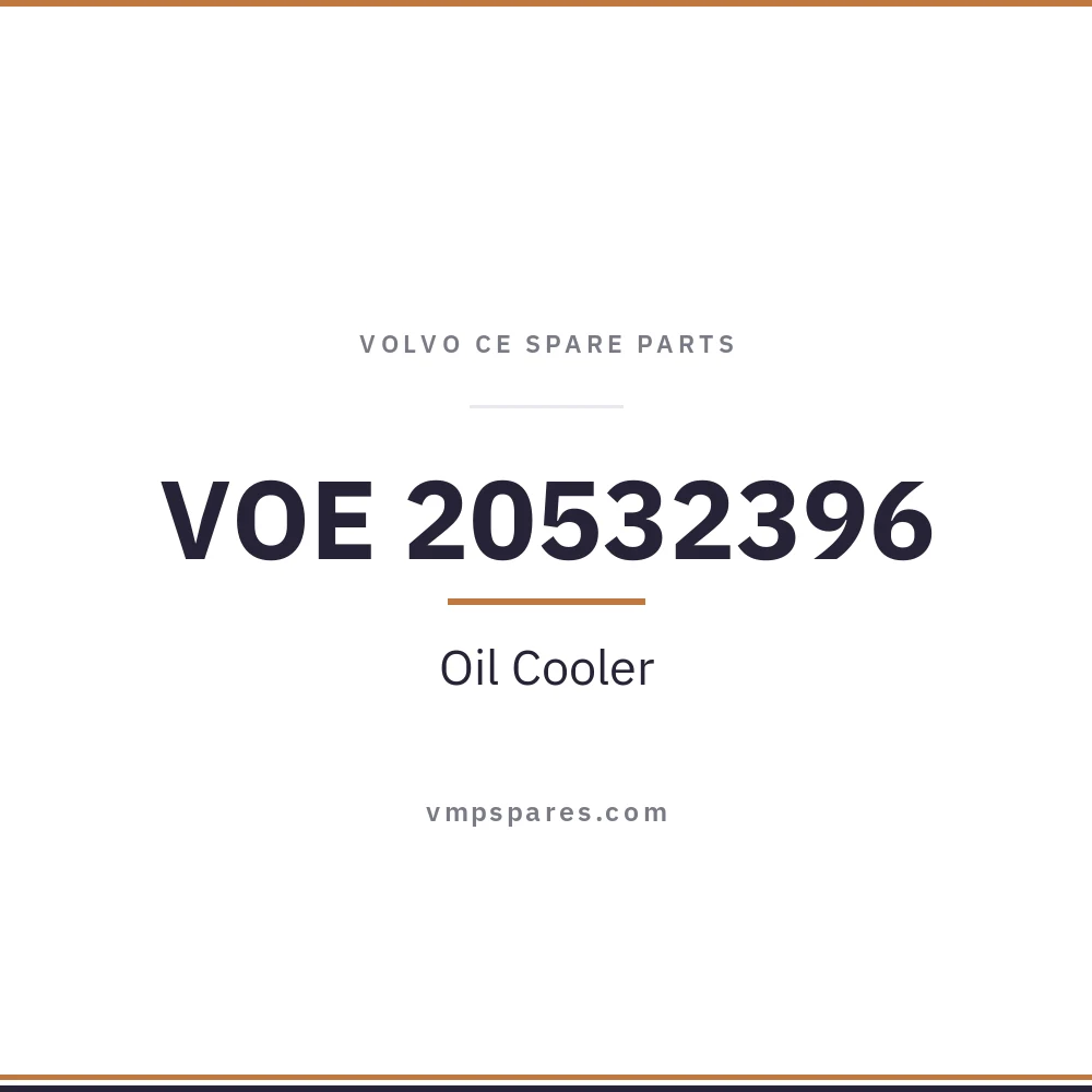 VOE 20532396 – Oil Cooler