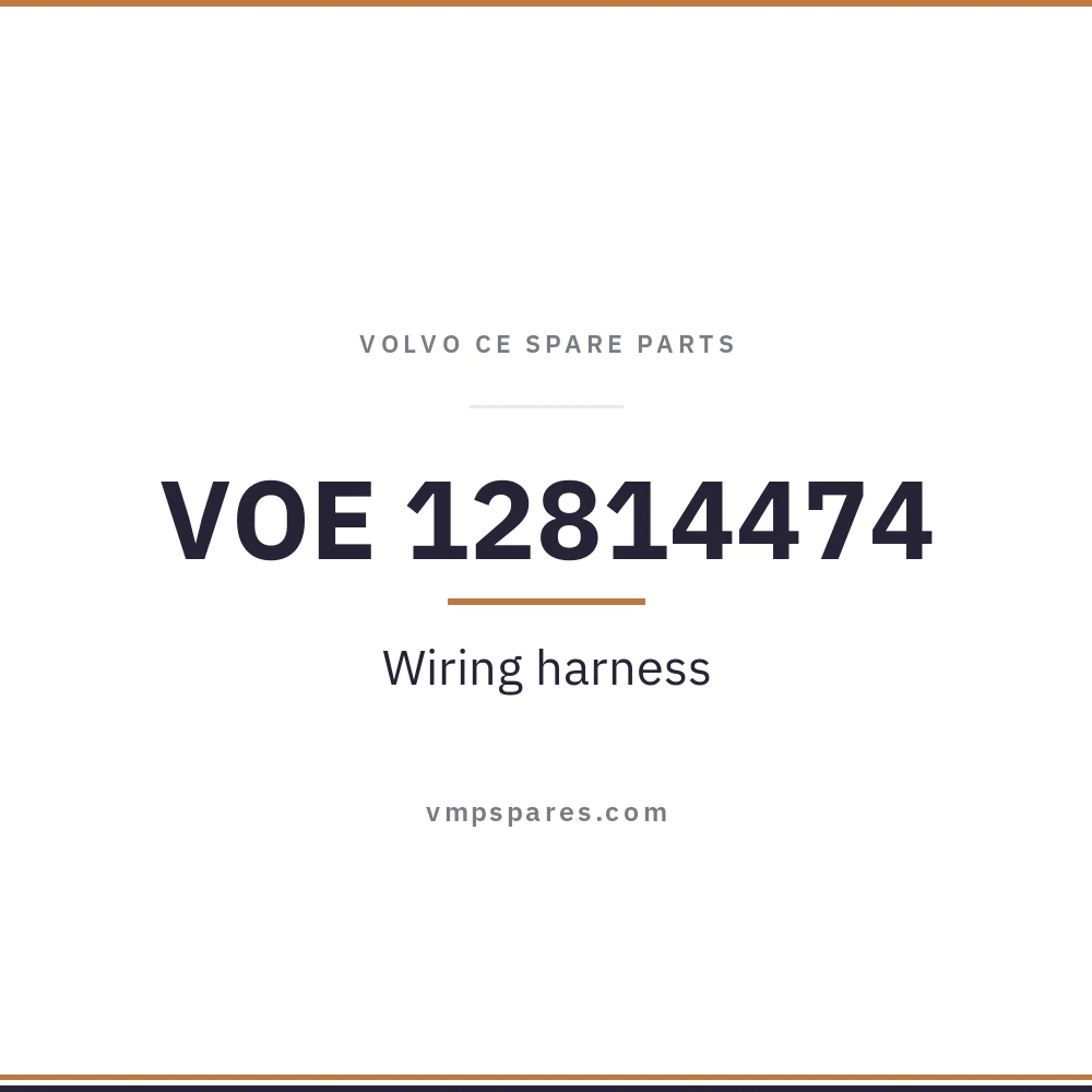 VOE 12814474 – Wiring harness