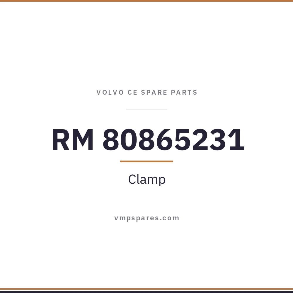 RM 80865231 – Clamp