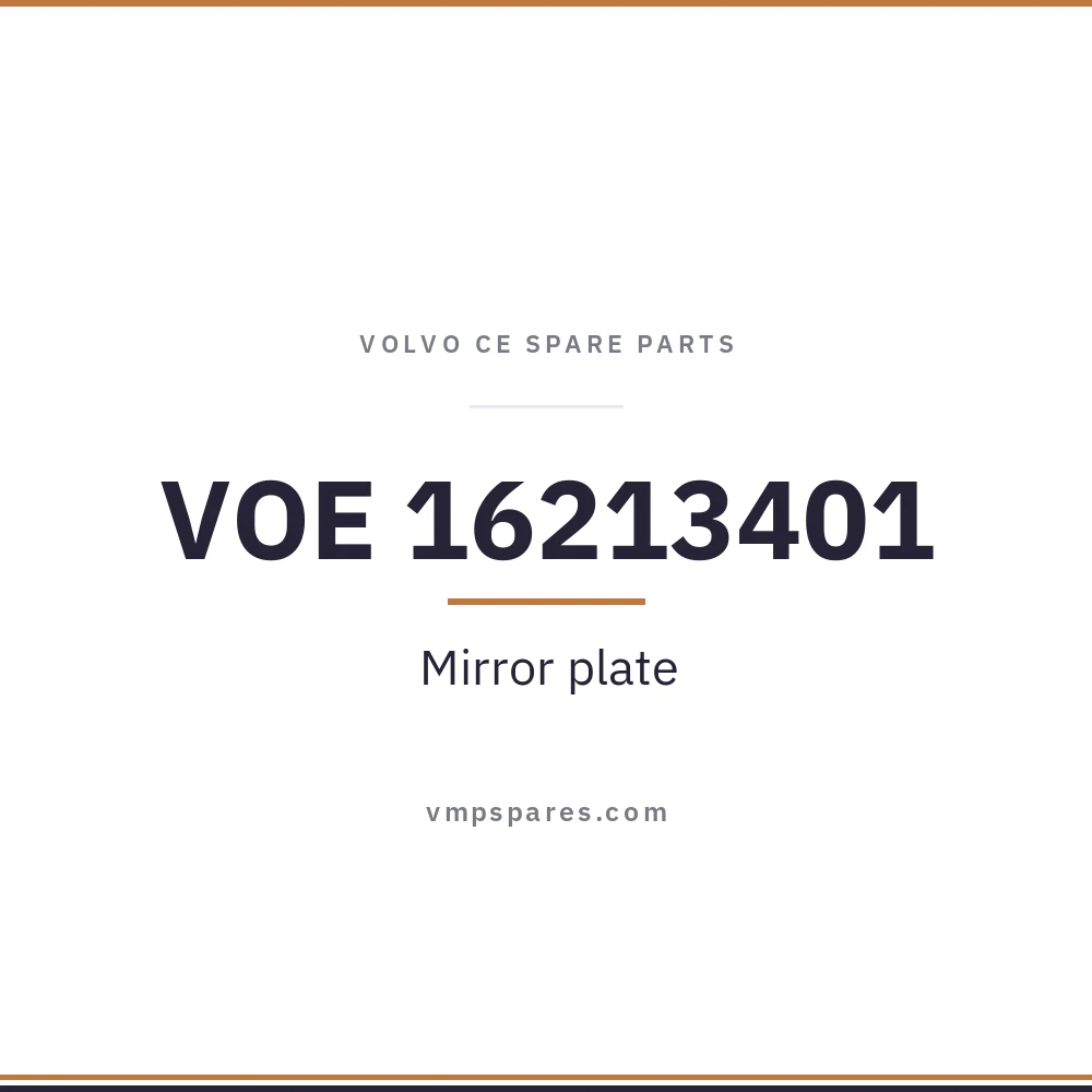 VOE 16213401 – Mirror plate