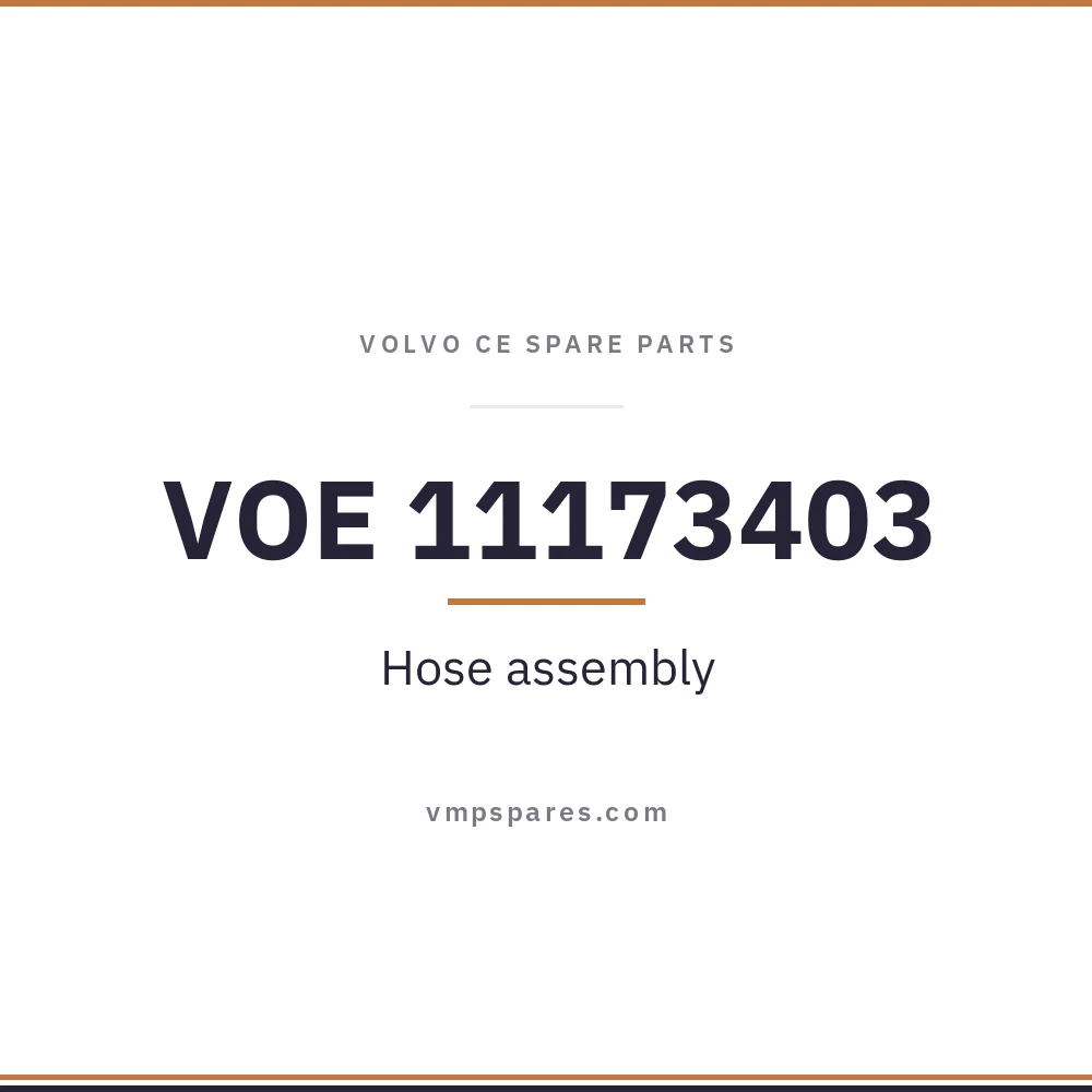 VOE 11173403 – Hose assembly