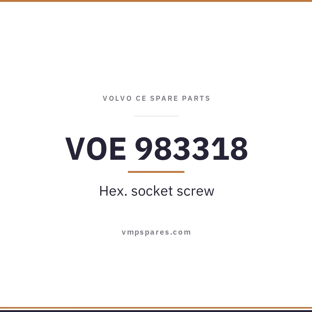 VOE 983318 – Hex. socket screw