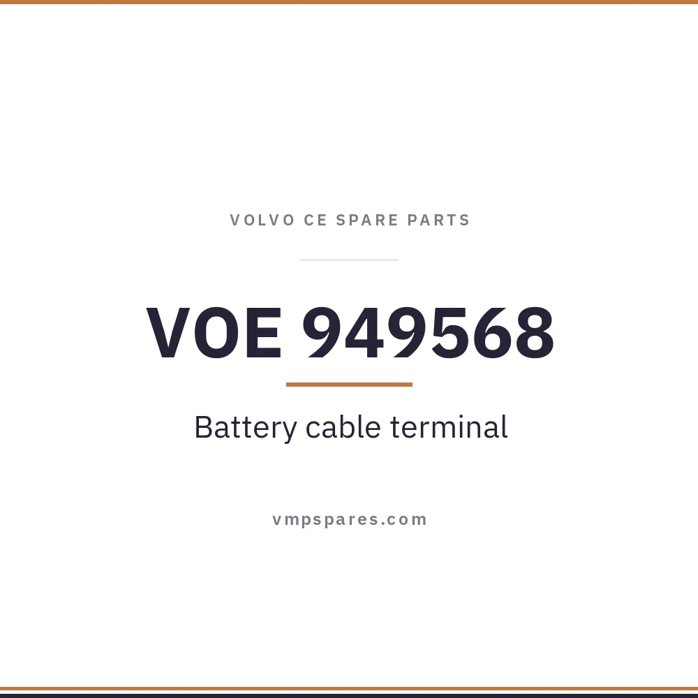 VOE 949568 – Battery cable terminal
