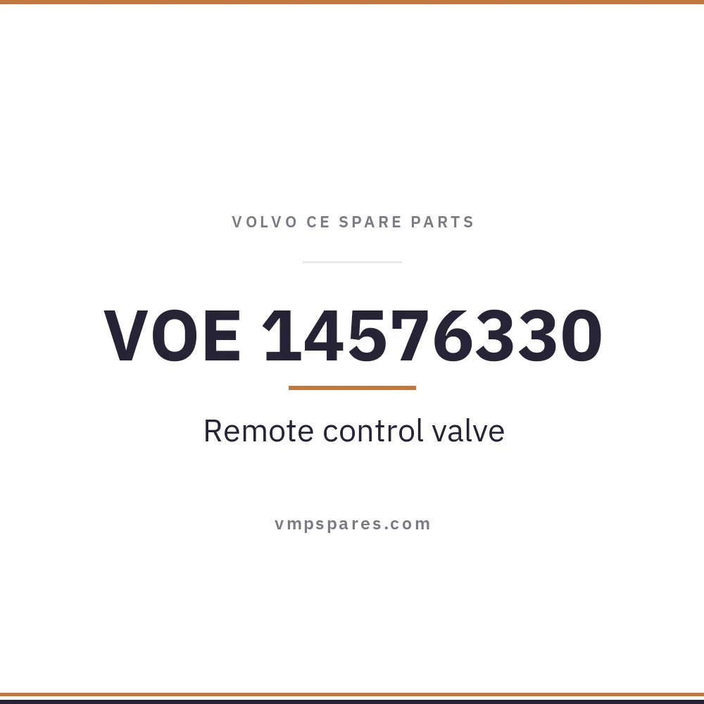 VOE 14576330 – Remote control valve