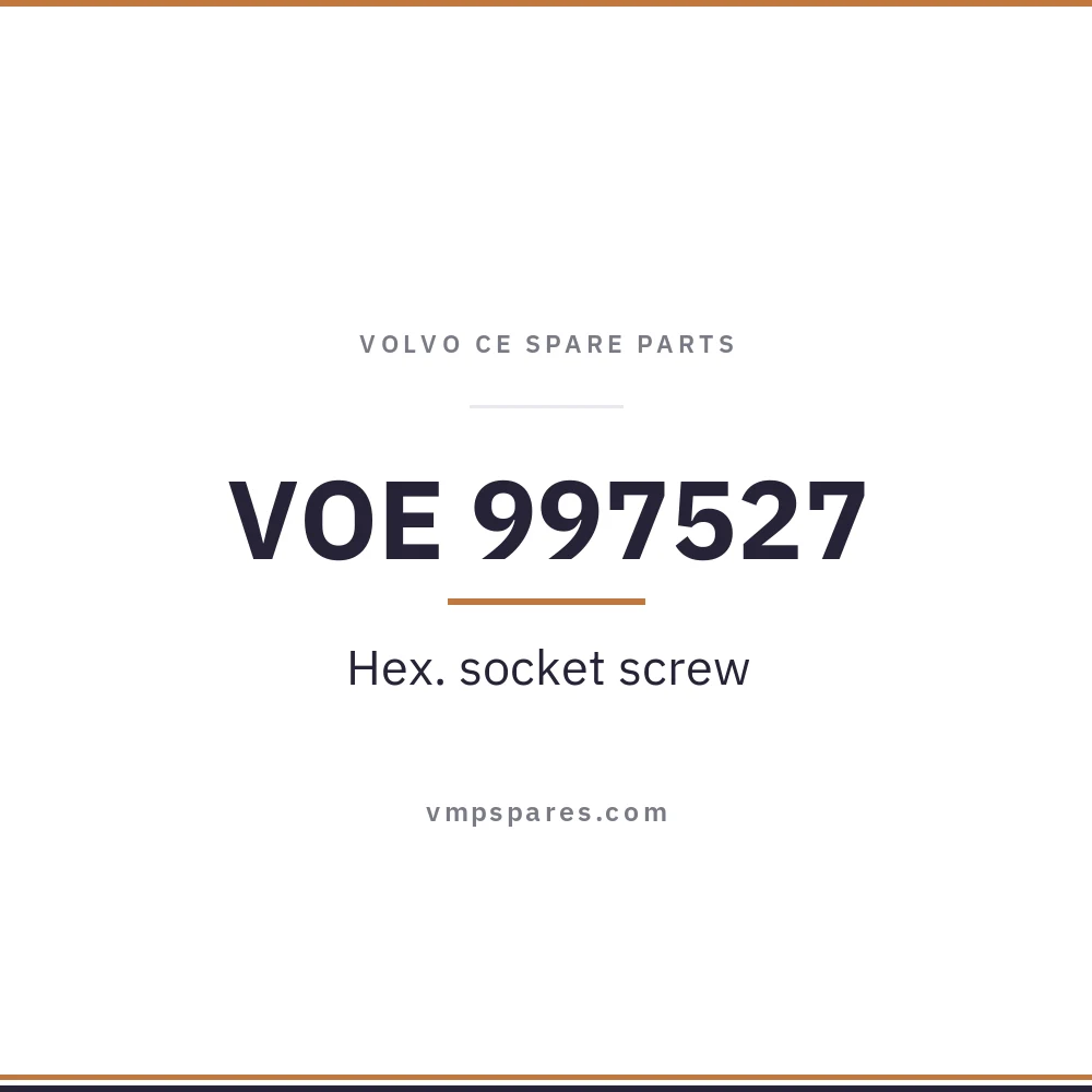 VOE 997527 – Hex. socket screw