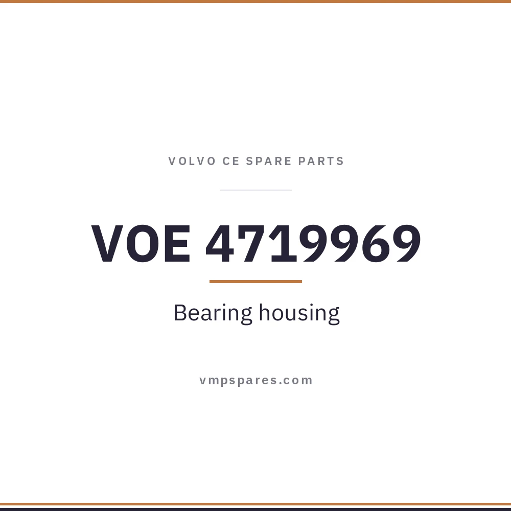 VOE 4719969 – Bearing housing