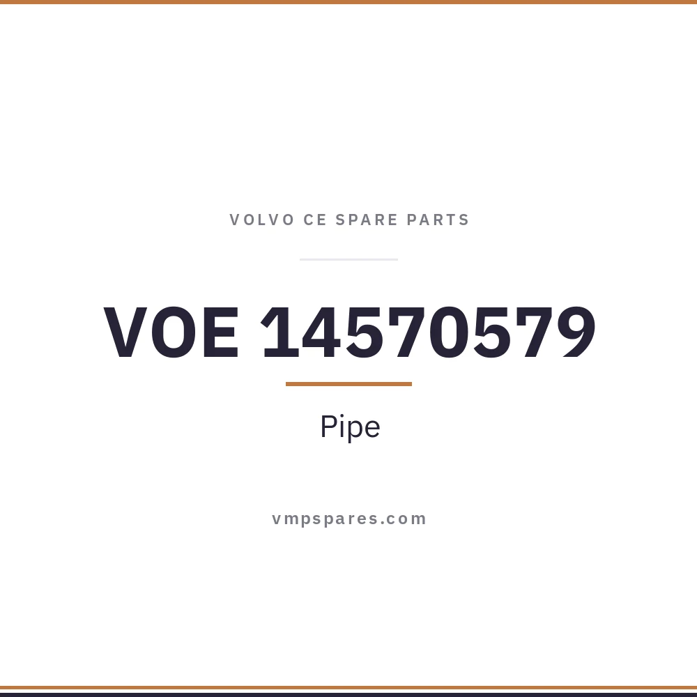 VOE 14570579 – Pipe
