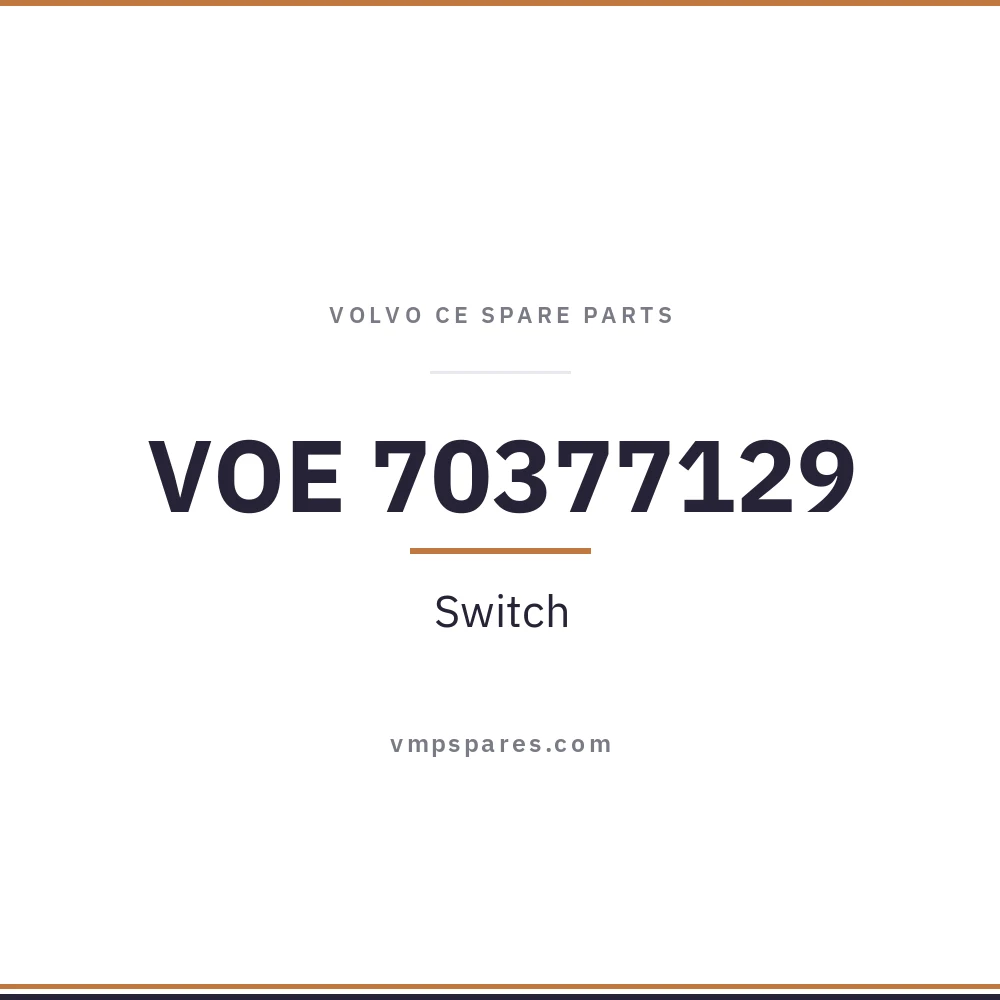 VOE 70377129 – Switch
