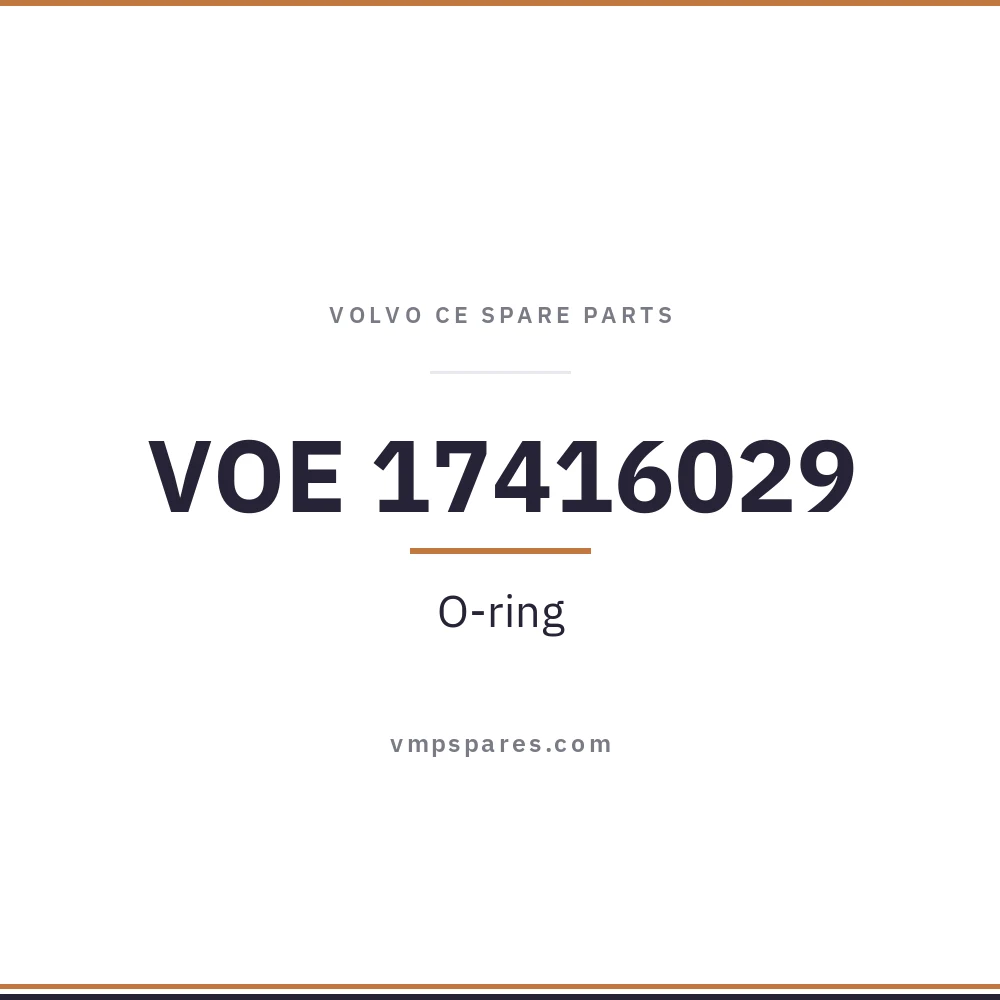 VOE 17416029 – O-ring