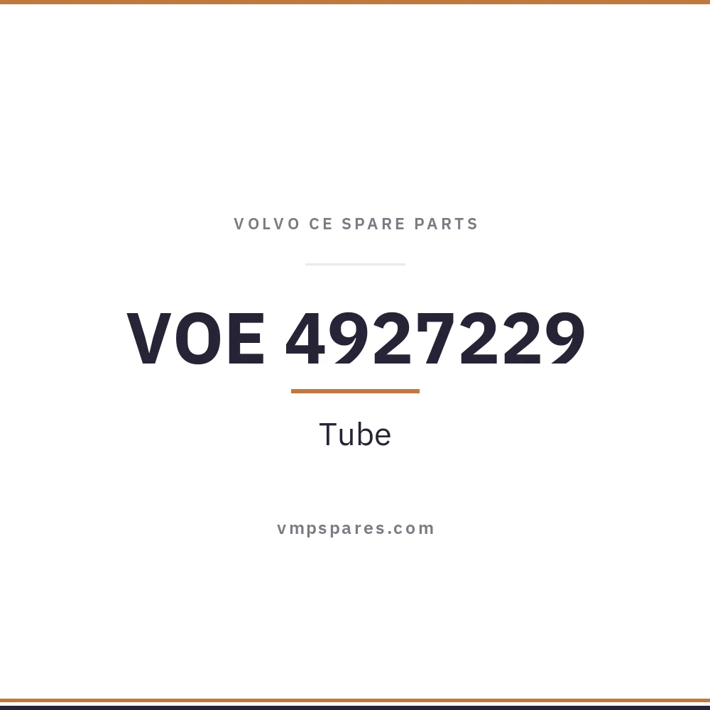 VOE 4927229 – Tube
