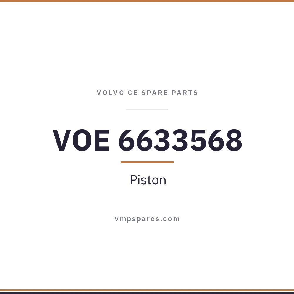 VOE 6633568 – Piston