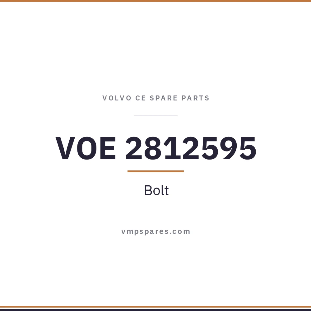 VOE 2812595 – Bolt