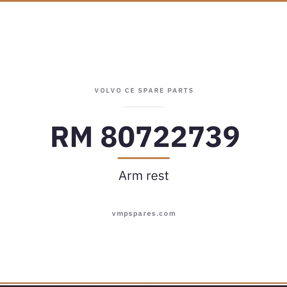 RM 80722739 – Arm rest