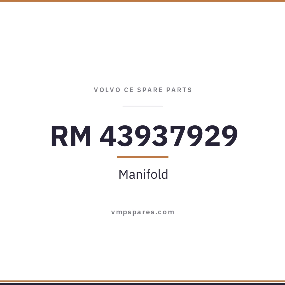RM 43937929 – Manifold