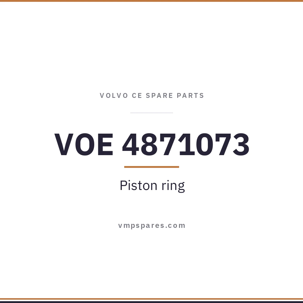 VOE 4871073 – Piston ring