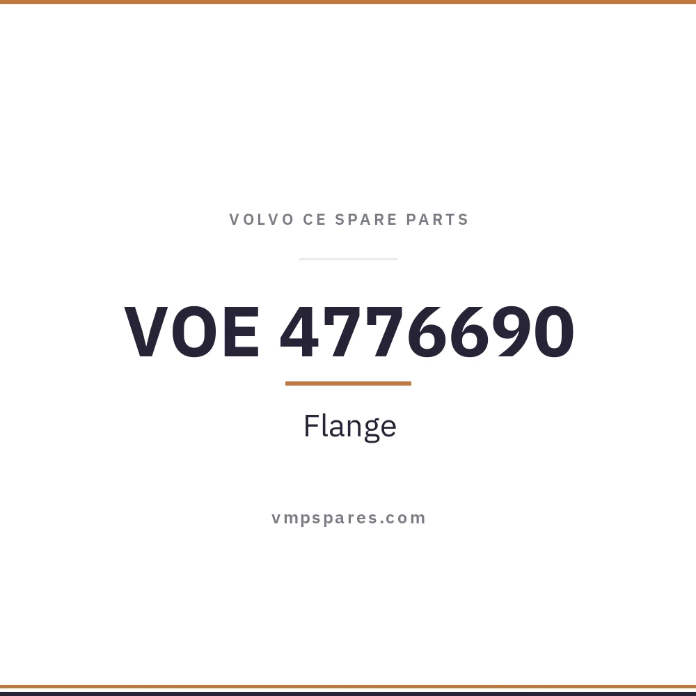 VOE 4776690 – Flange