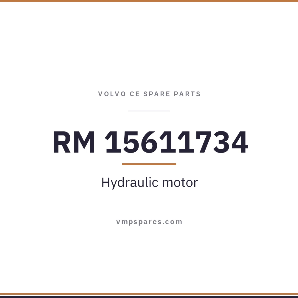 RM 15611734 – Hydraulic motor