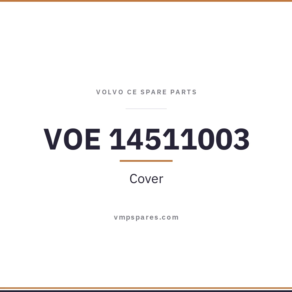 VOE 14511003 – Cover
