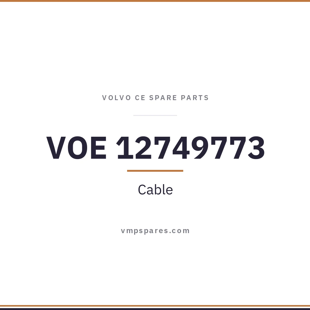 VOE 12749773 – Cable