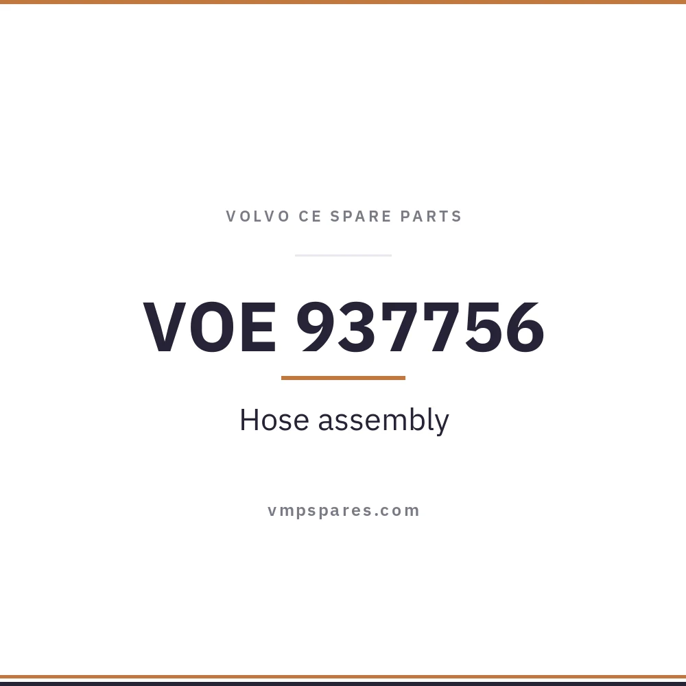 VOE 937756 – Hose assembly