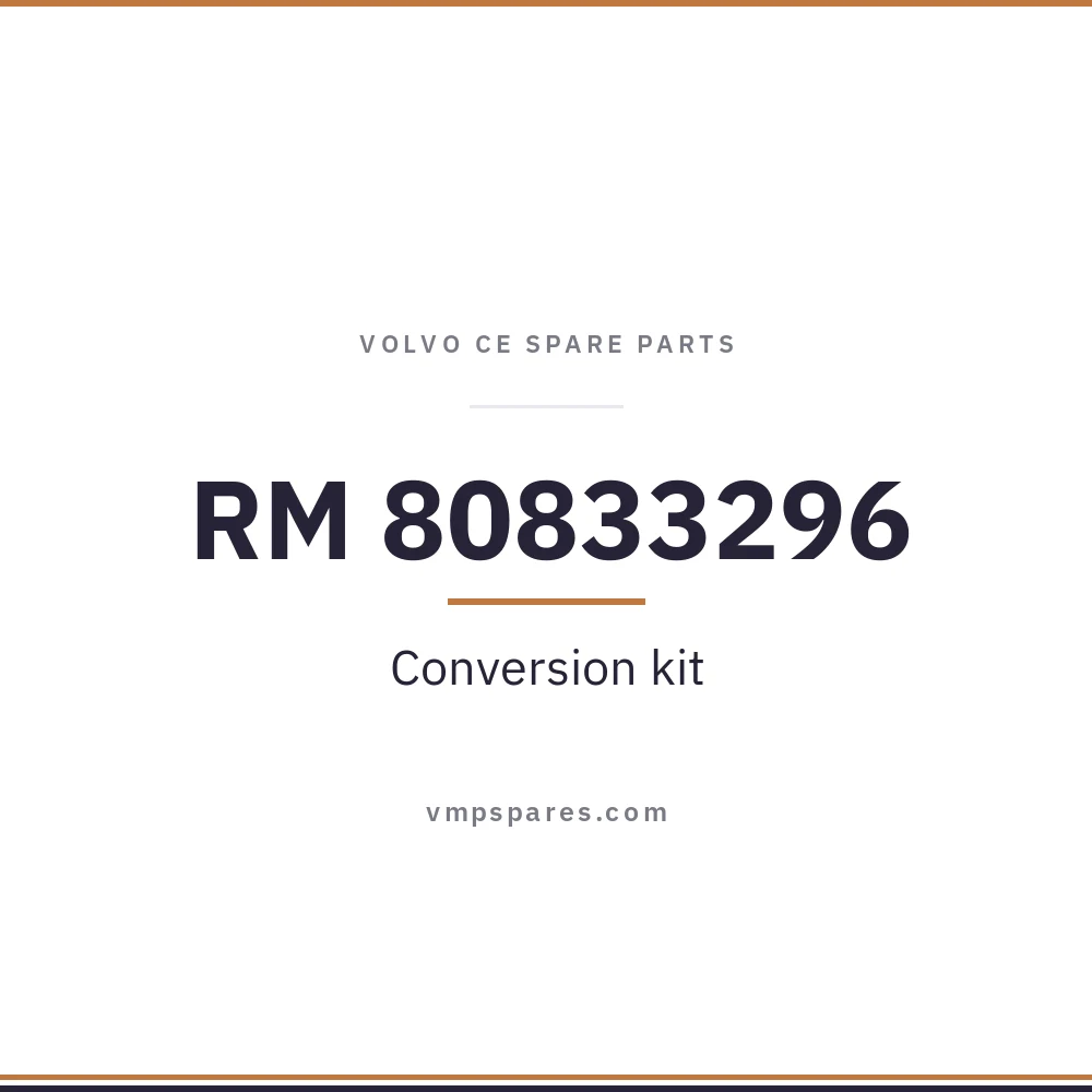 RM 80833296 – Conversion kit