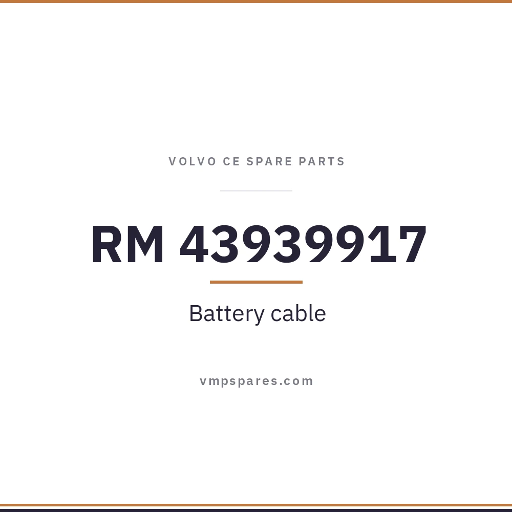 RM 43939917 – Battery cable