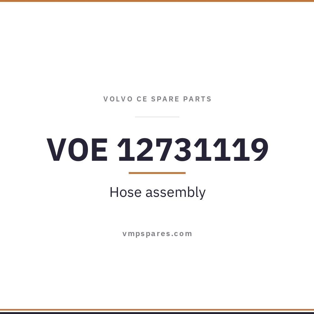 VOE 12731119 – Hose assembly
