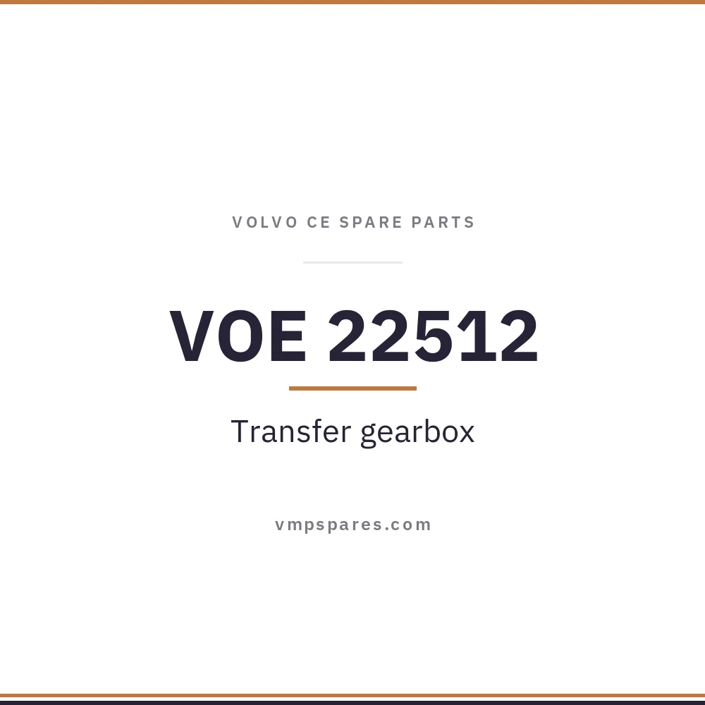 VOE 22512 – Transfer gearbox