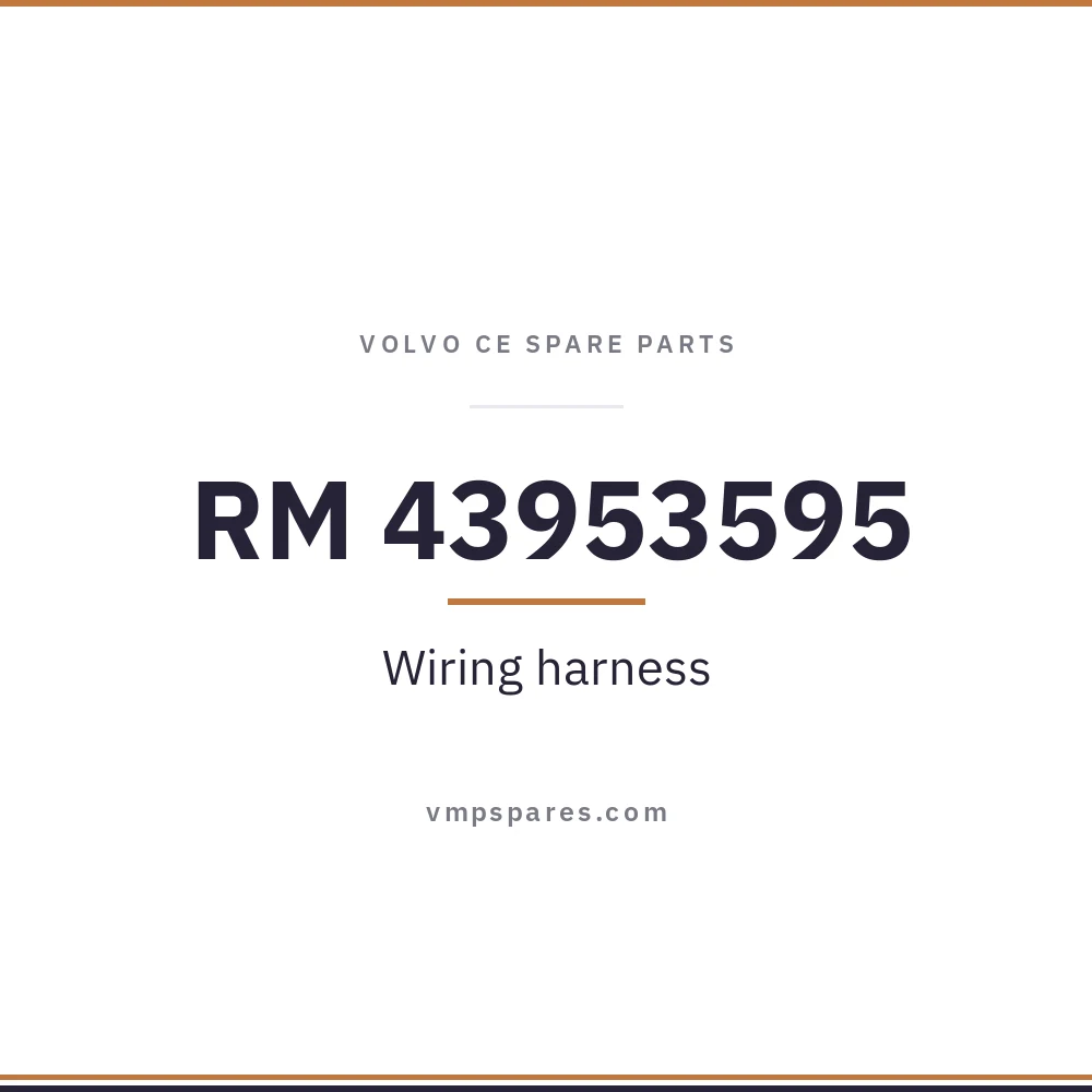RM 43953595 – Wiring harness