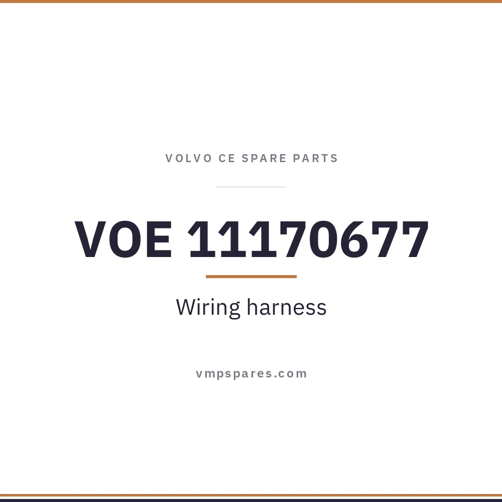VOE 11170677 – Wiring harness