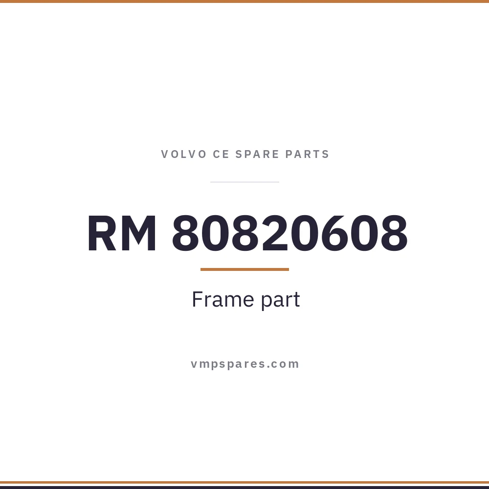 RM 80820608 – Frame part