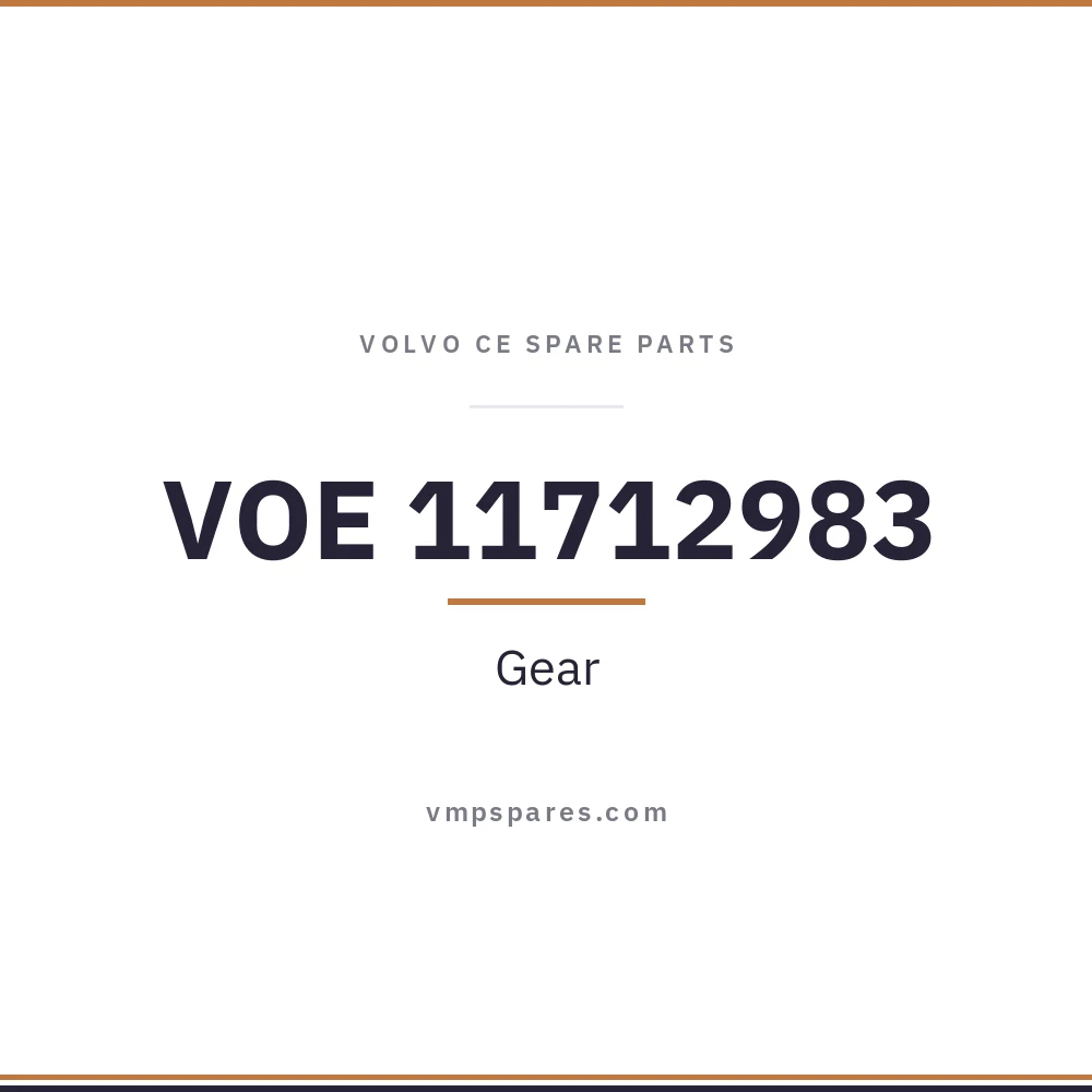 VOE 11712983 – Gear