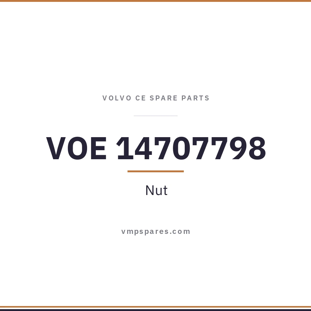 VOE 14707798 – Nut