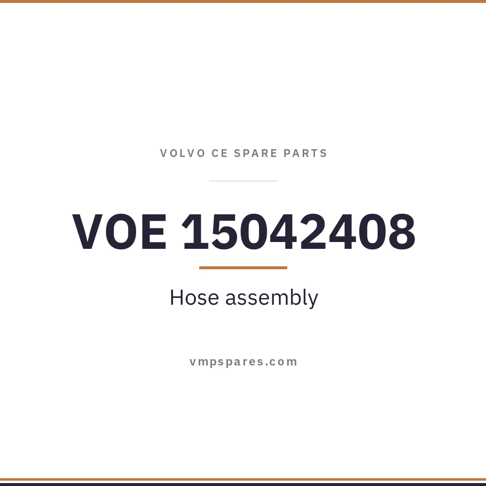 VOE 15042408 – Hose assembly