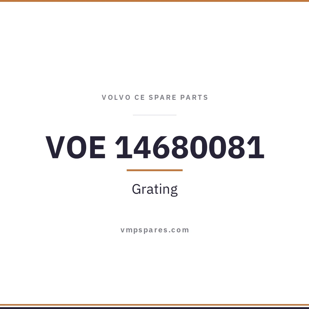 VOE 14680081 – Grating