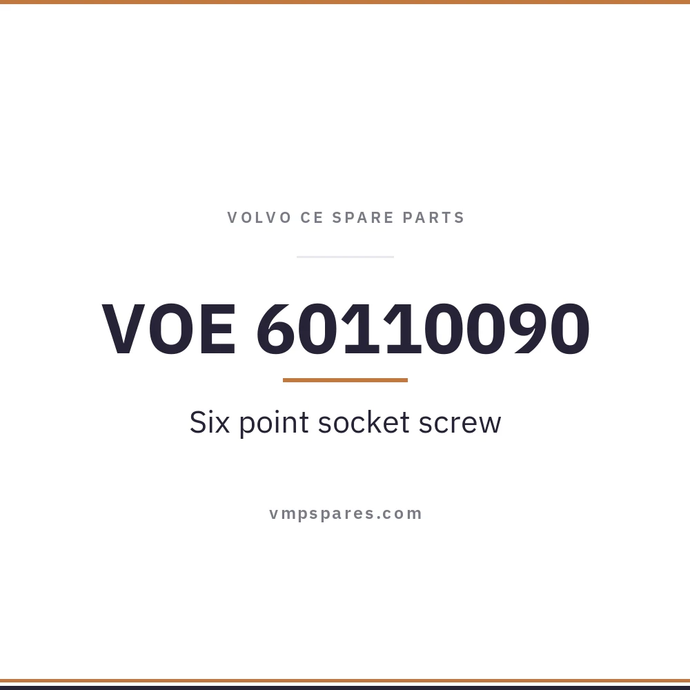 VOE 60110090 – Six point socket screw